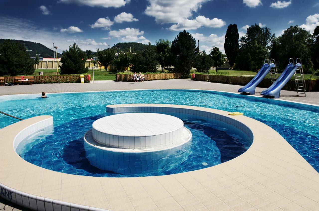 Aqua Hotel Decin Exterior foto